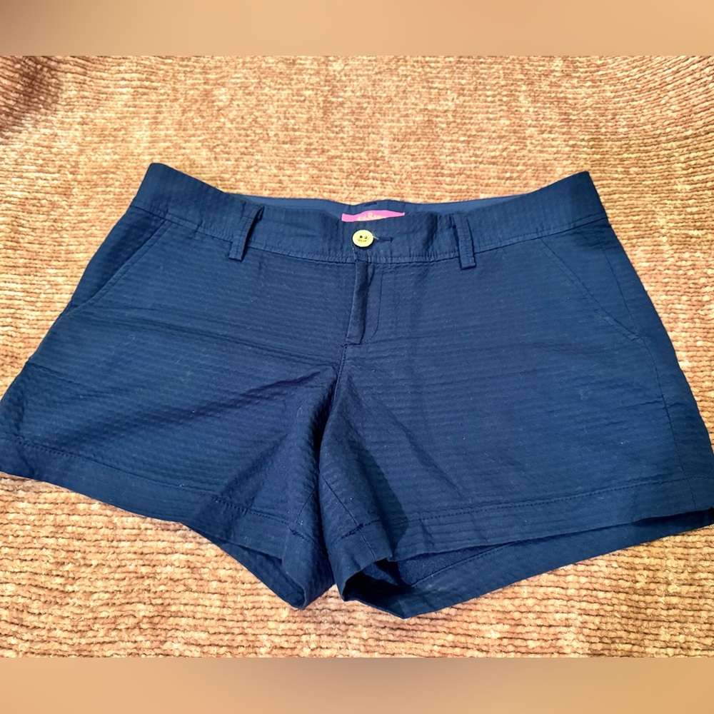 Lilly Pulitzer Navy Shorts - 12